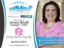 Jessica Rivelli with The Working Women of Tampa bay